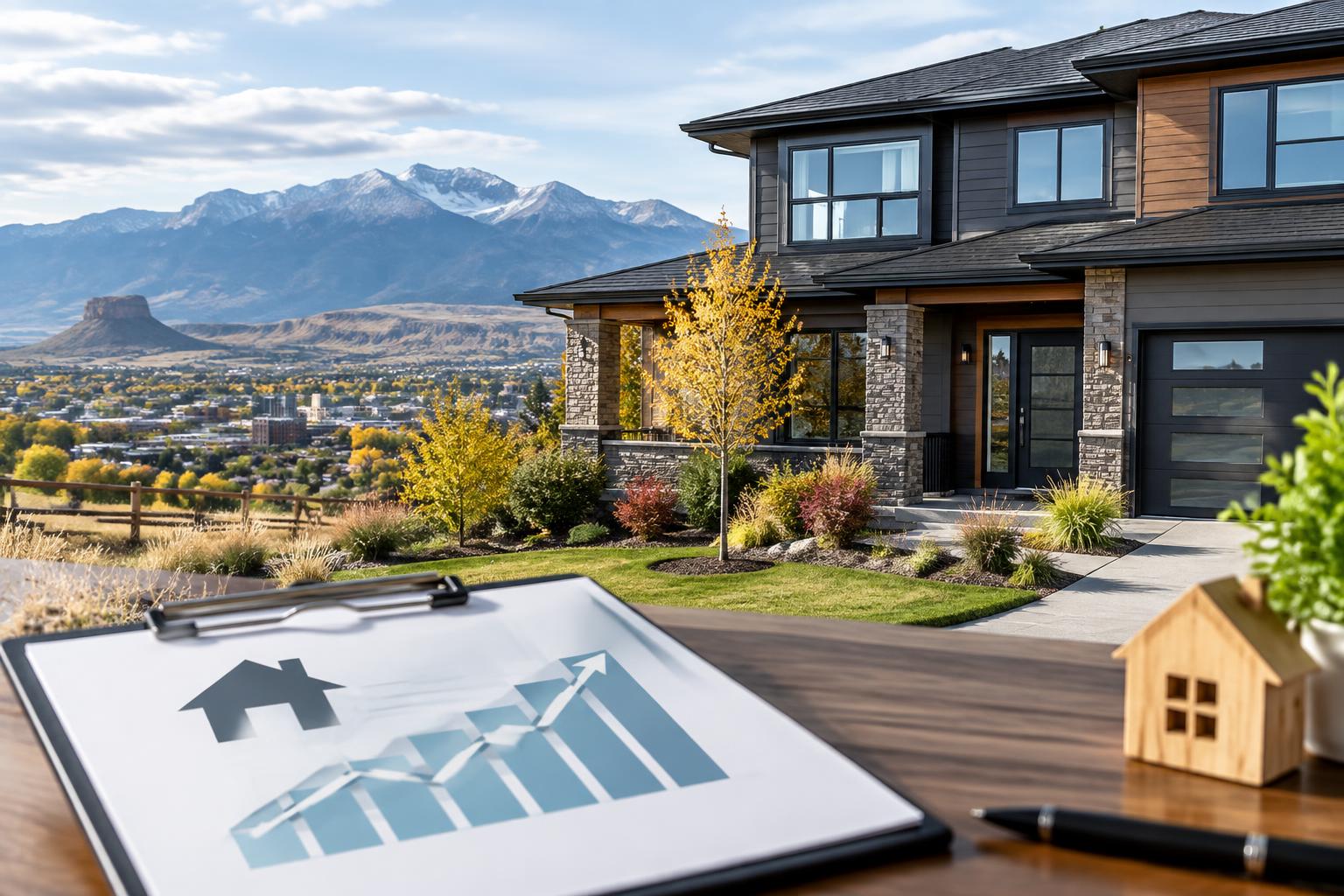 Cheyenne home and housing market analysis materials in early fall